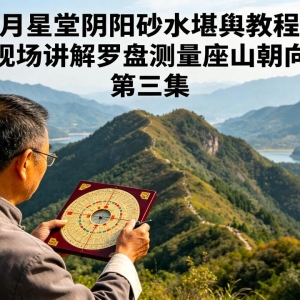 月星堂阴阳砂水堪舆教程 第二套