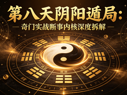 第八天阴阳遁局：奇门实战断事内核深度拆解