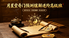 月星堂奇门预测镶解进阶高级班 2026