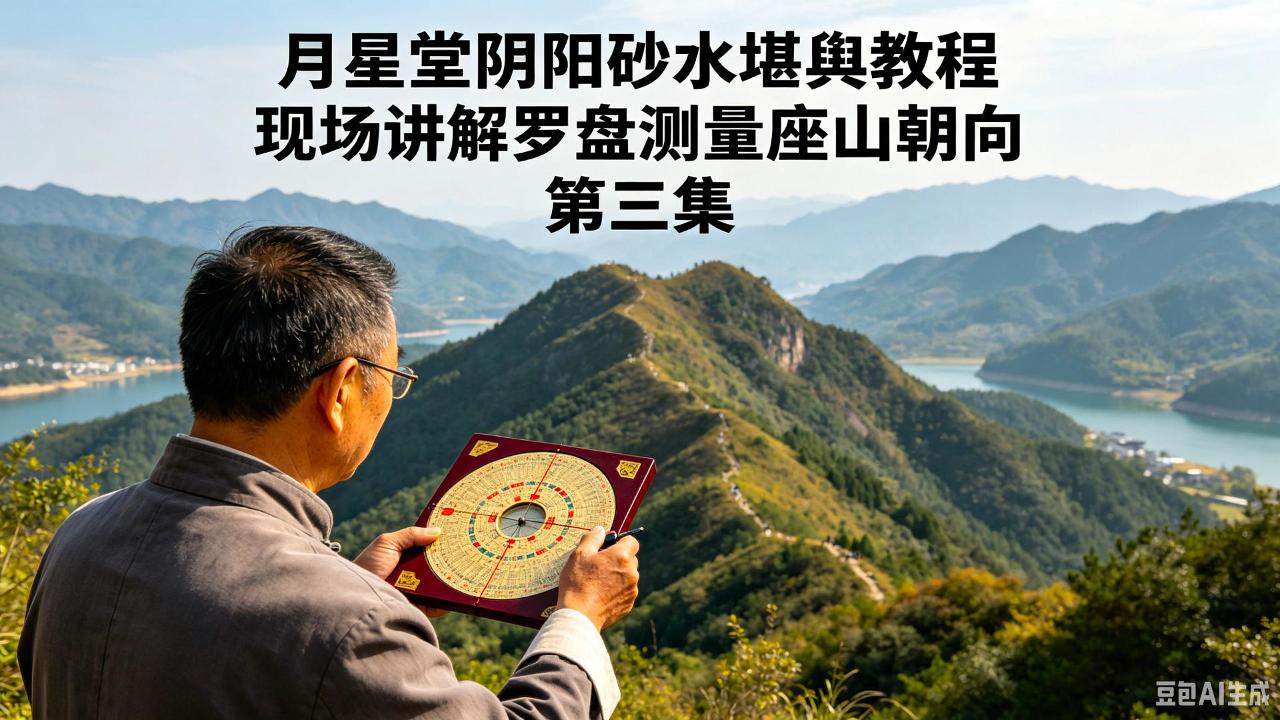 月星堂阴阳砂水堪舆教程  现场讲解罗盘测量座山朝向 第三集 -封面.jpg