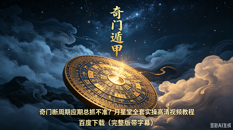 月星堂奇门遁甲预测断应期 带字幕完整版（专业解读） (1)_副本.png